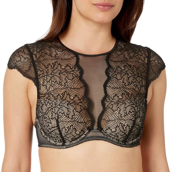 ❤️ b.tempt’d by Wacoal ‘After Hours’ Bralette in Night - Picture 7 of 7